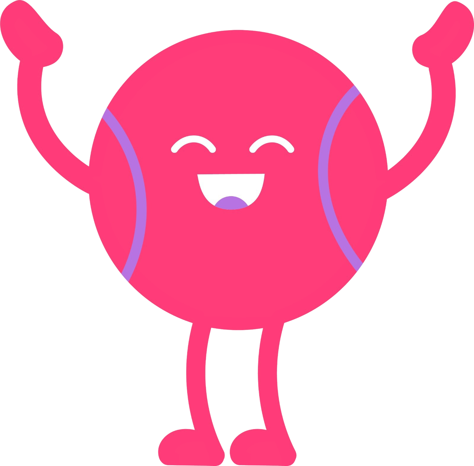 Mascote rosa